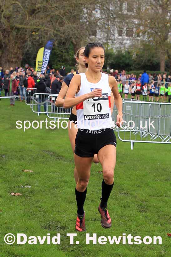 European Womens Short Course Relay Trials, 2022 British Athletics Cross Challenge, Sefton Park, Liverpool.  Photo: David T. Hewitson/Sports for All Pics